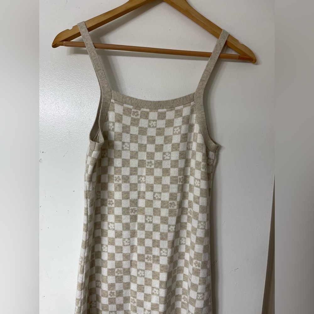 Abercrombie Kids Checkered Floral Dress - Picture 6 of 6